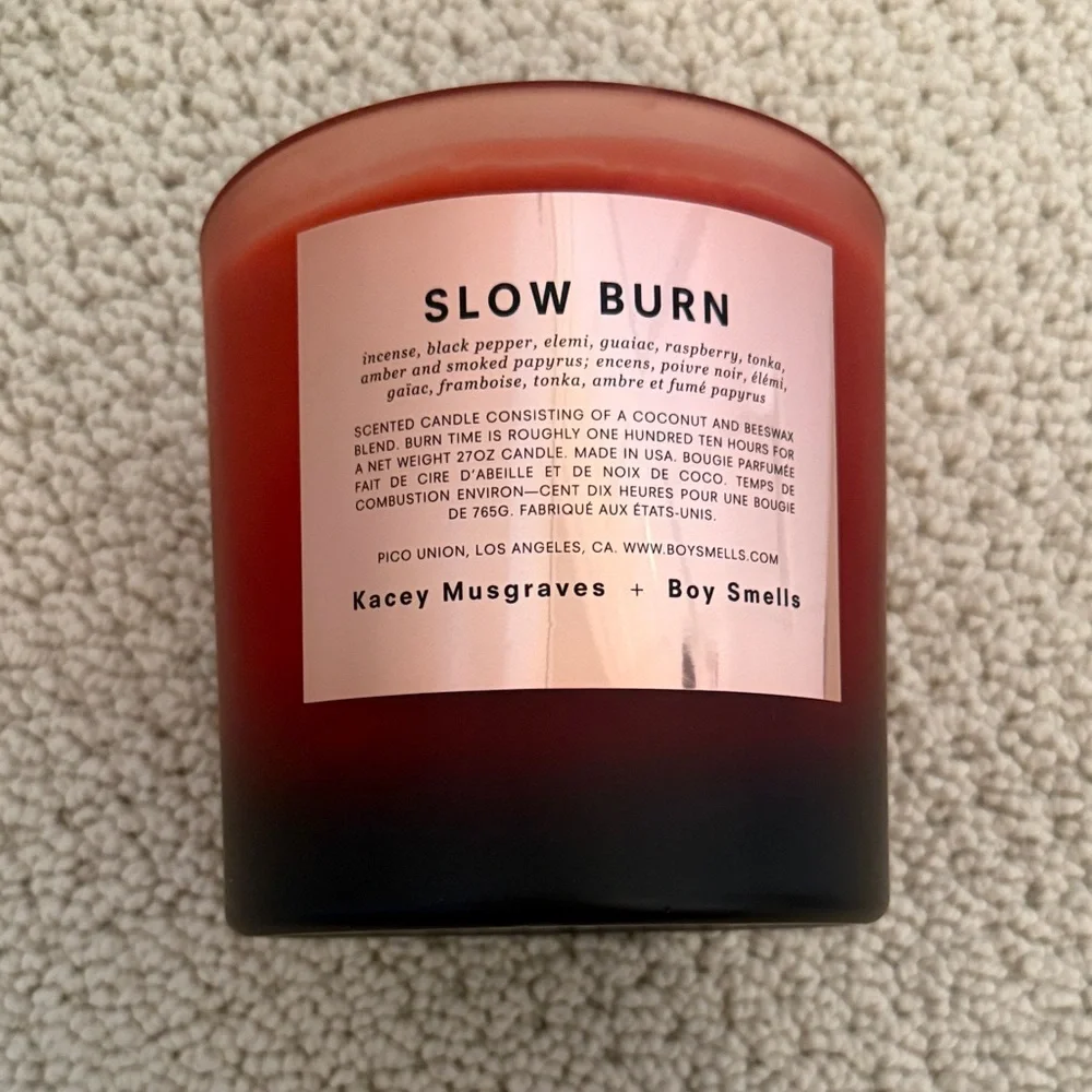 Boy Smells SLOW BURN candle - Picture 4 of 6